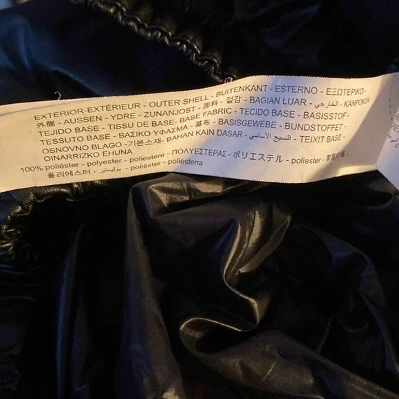 ZARA Puffer, Moto Jacket, Faux Leather, Coat, Winter, Chunky, Thick, Sz XS - Picture 5 of 16